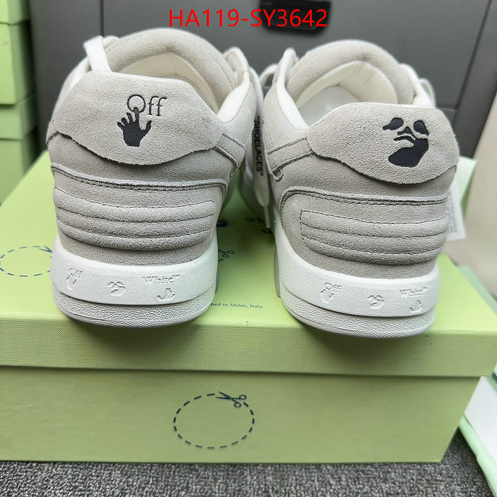 Men Shoes-Offwhite best replica 1:1 ID: SY3642 $: 119USD