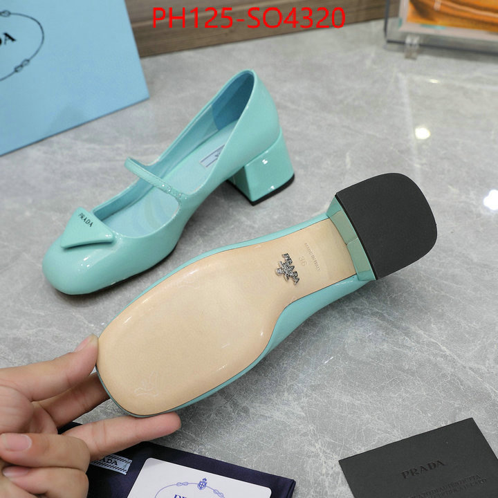 Women Shoes-Prada top quality fake ID: SO4320 $: 125USD