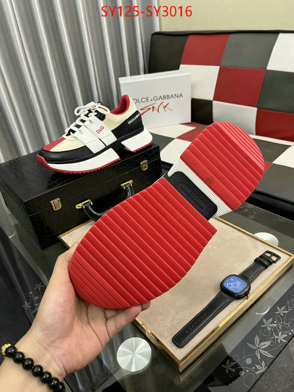 Men Shoes-DG buy 2023 replica ID: SY3016 $: 125USD