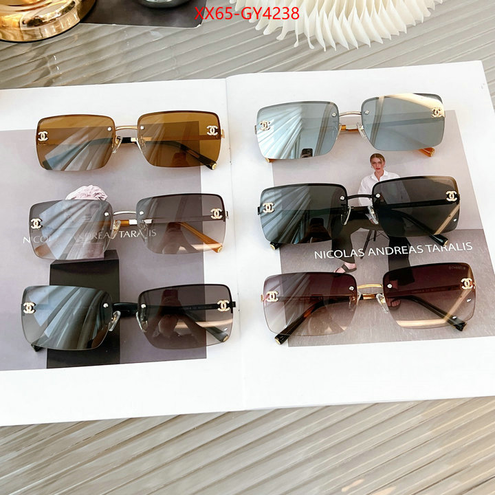 Glasses-Chanel top designer replica ID: GY4238 $: 65USD