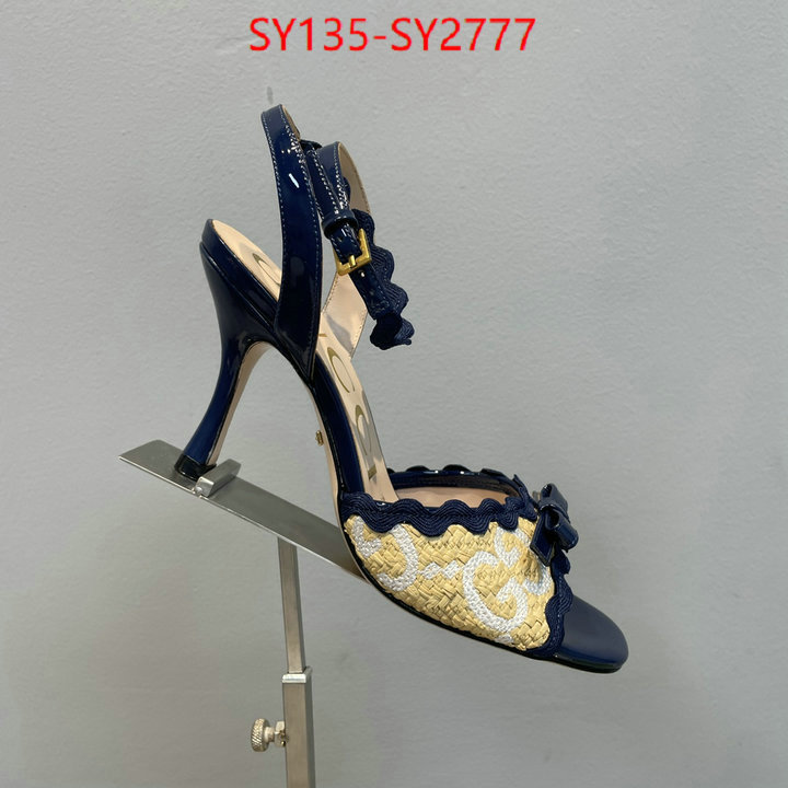 Women Shoes-Gucci highest quality replica ID: SY2777 $: 135USD