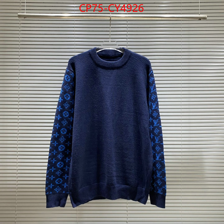 Clothing-LV top perfect fake ID: CY4926 $: 75USD