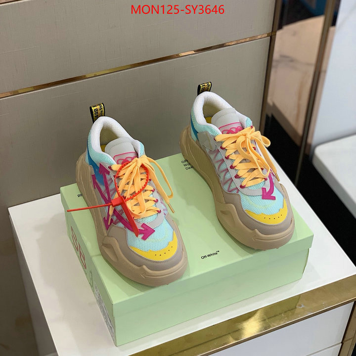 Women Shoes-Offwhite replica us ID: SY3646 $: 125USD