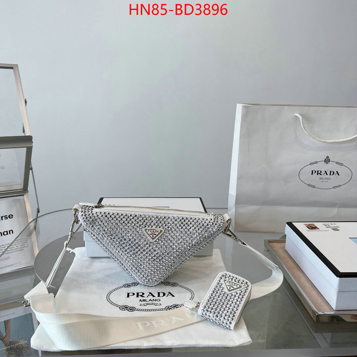 Prada Bags (4A)-Triangle can you buy knockoff ID: BD3896 $: 85USD