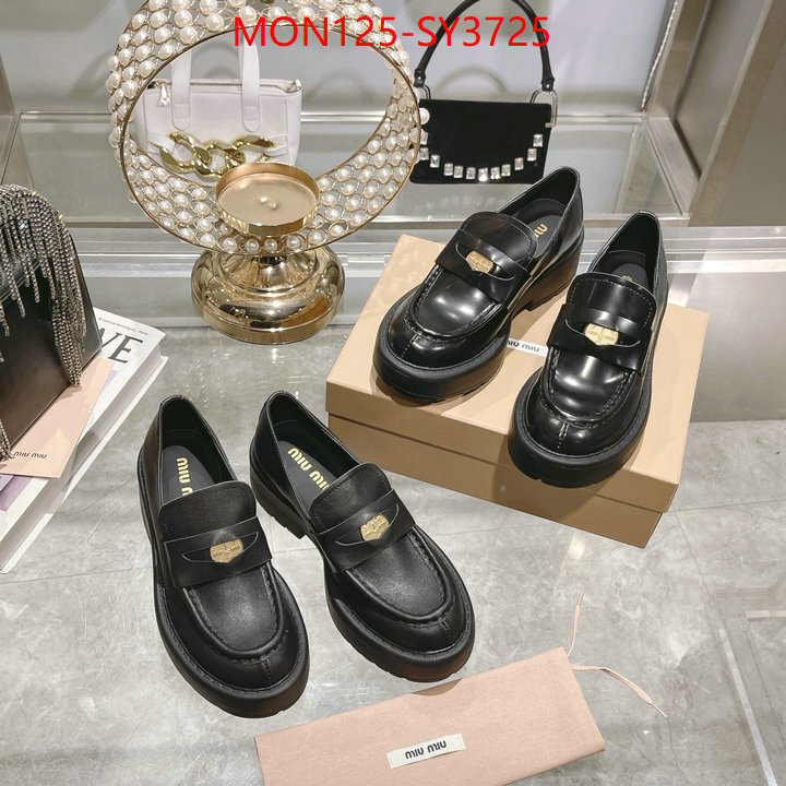 Women Shoes-Miu Miu top fake designer ID: SY3725 $: 125USD