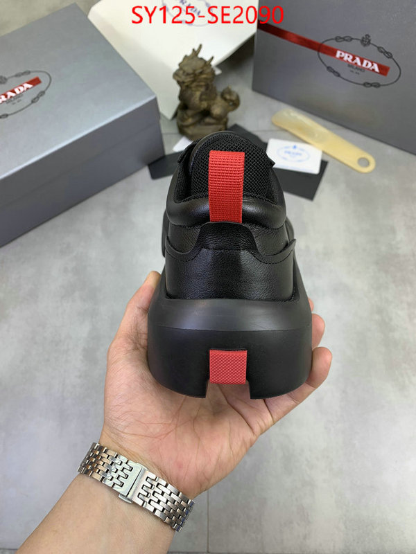 Men shoes-Prada 1:1 replica ID: SE2090 $: 125USD