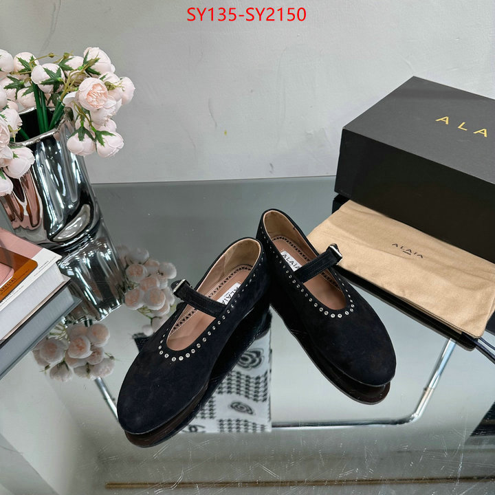 Women Shoes-ALAIA luxury ID: SY2150 $: 135USD