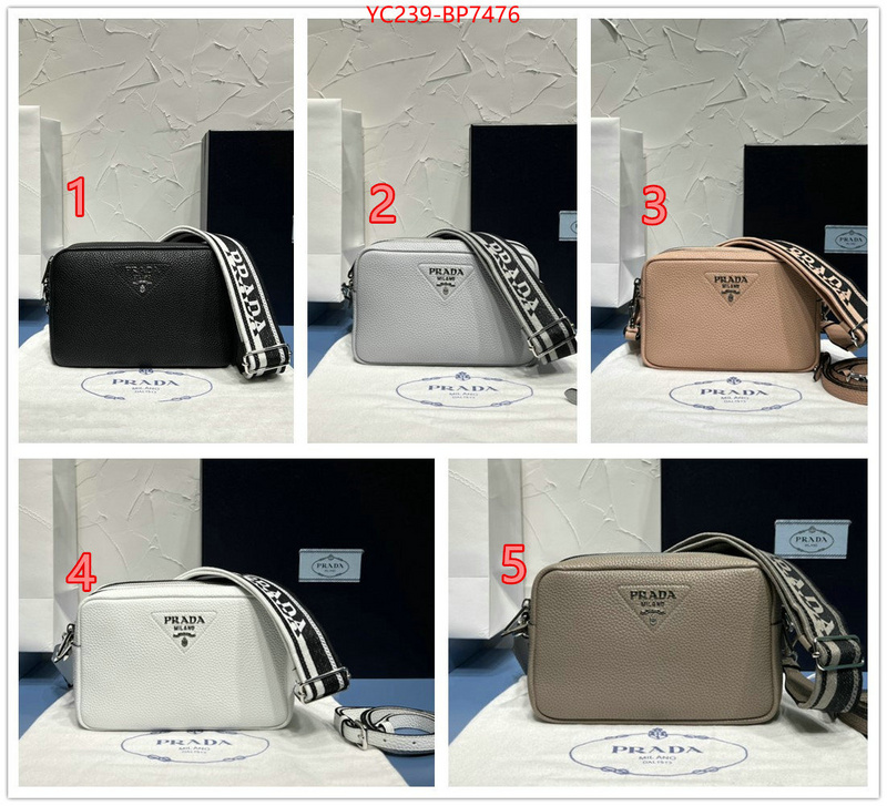 Prada Bags (TOP)-Diagonal- highest quality replica ID: BP7476 $: 239USD
