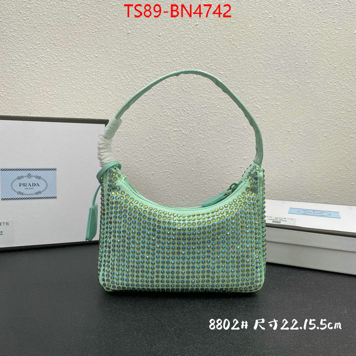 Prada Bags (4A)-Re-Edition 2000 designer fashion replica ID: BN4742 $: 89USD