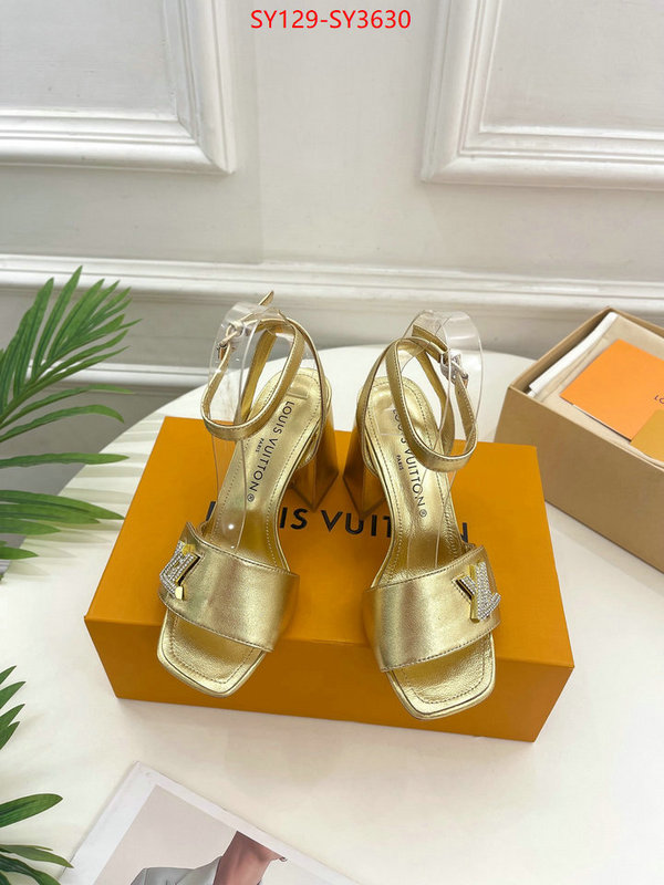 Women Shoes-LV buy replica ID: SY3630 $: 129USD