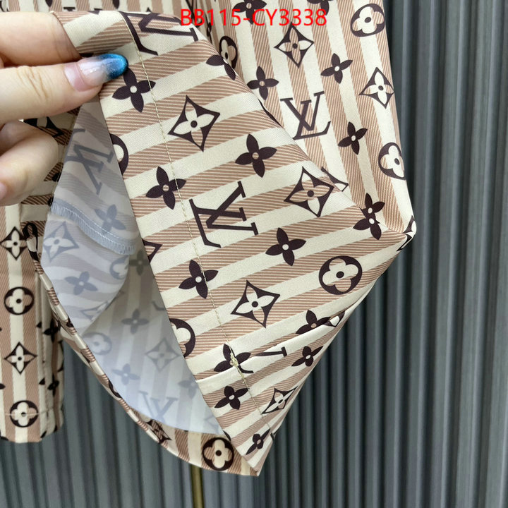 Clothing-LV mirror copy luxury ID: CY3338 $: 115USD