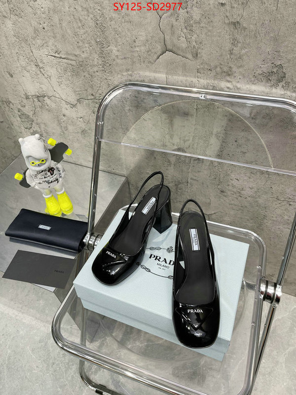 Women Shoes-Prada buy high-quality fake ID: SD2977 $: 125USD