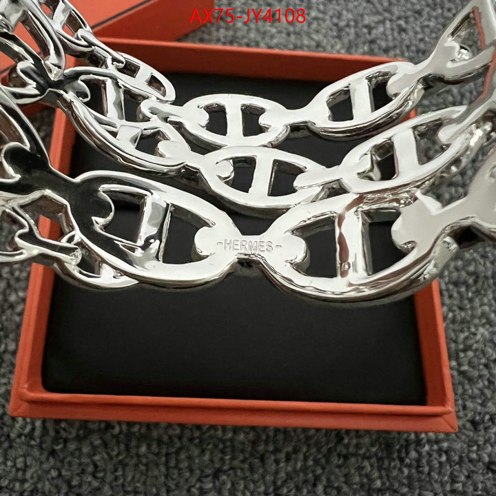 Jewelry-Hermes how quality ID: JY4108 $: 75USD