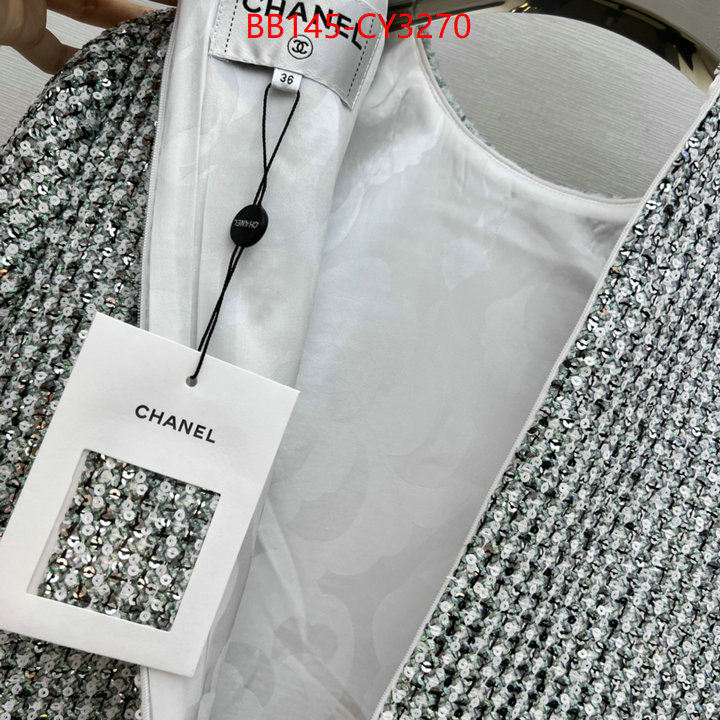 Clothing-Chanel fashion designer ID: CY3270 $: 145USD