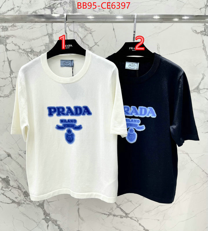 Clothing-Prada the most popular ID: CE6397 $: 95USD