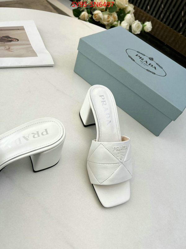 Women Shoes-Prada wholesale replica ID: SN6497 $: 95USD