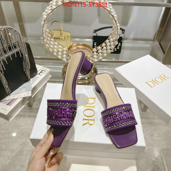 Women Shoes-Dior where should i buy to receive ID: SY3681 $: 115USD