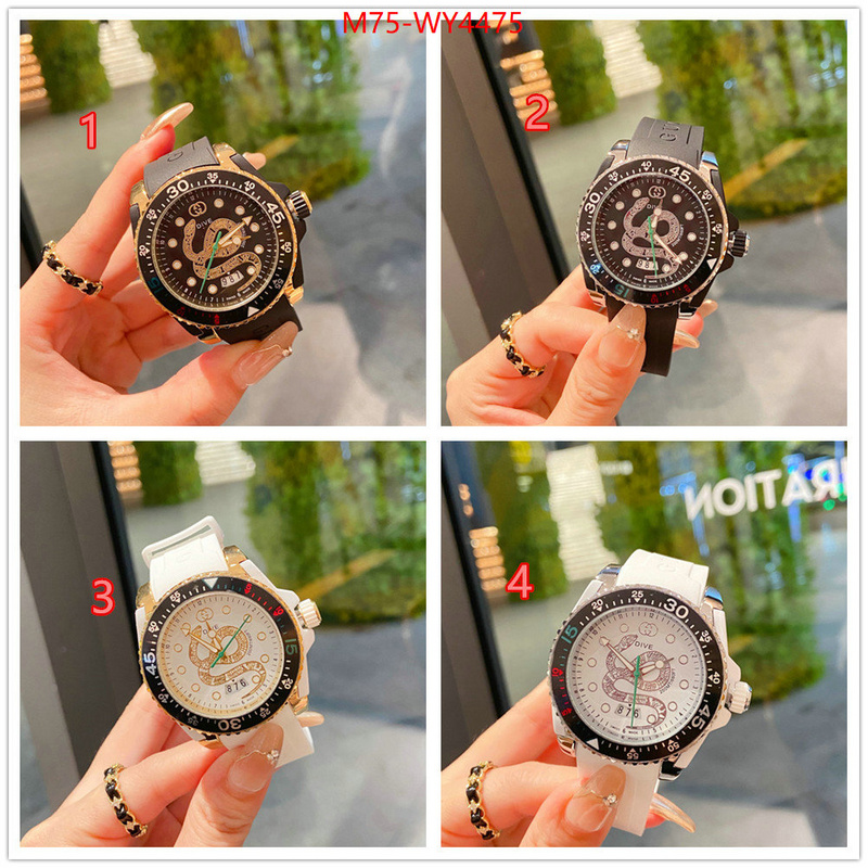 Watch(4A)-Gucci the online shopping ID: WY4475 $: 75USD