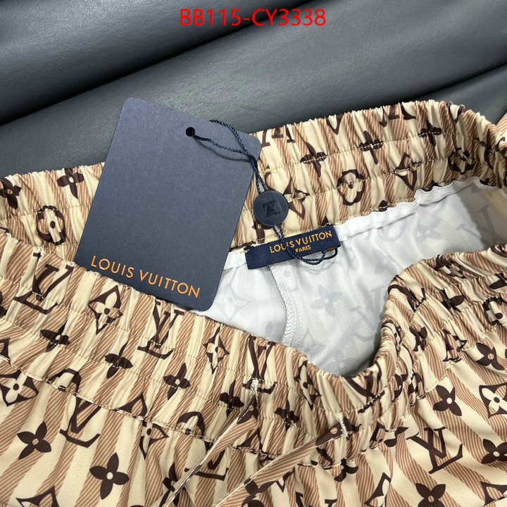 Clothing-LV mirror copy luxury ID: CY3338 $: 115USD