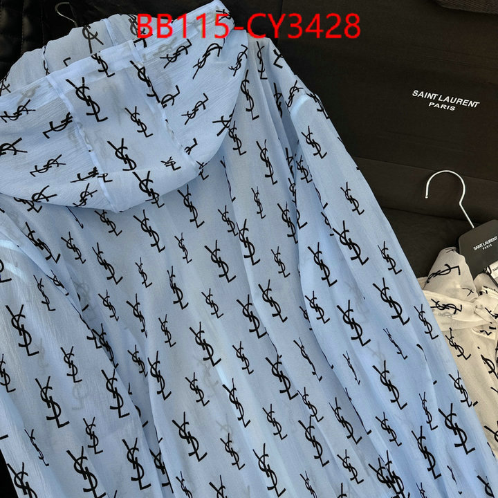 Clothing-YSL designer wholesale replica ID: CY3428 $: 115USD