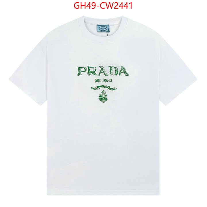 Clothing-Prada replcia cheap ID: CW2441 $: 49USD