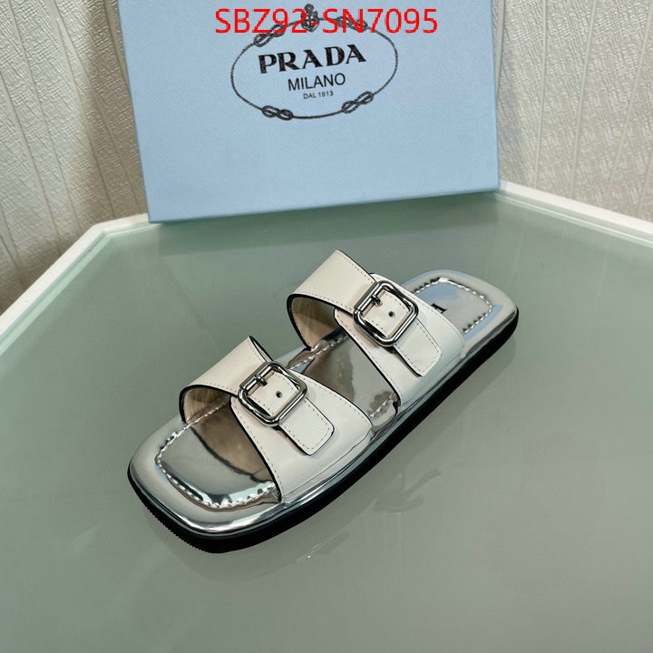 Women Shoes-Prada designer high replica ID: SN7095 $: 92USD
