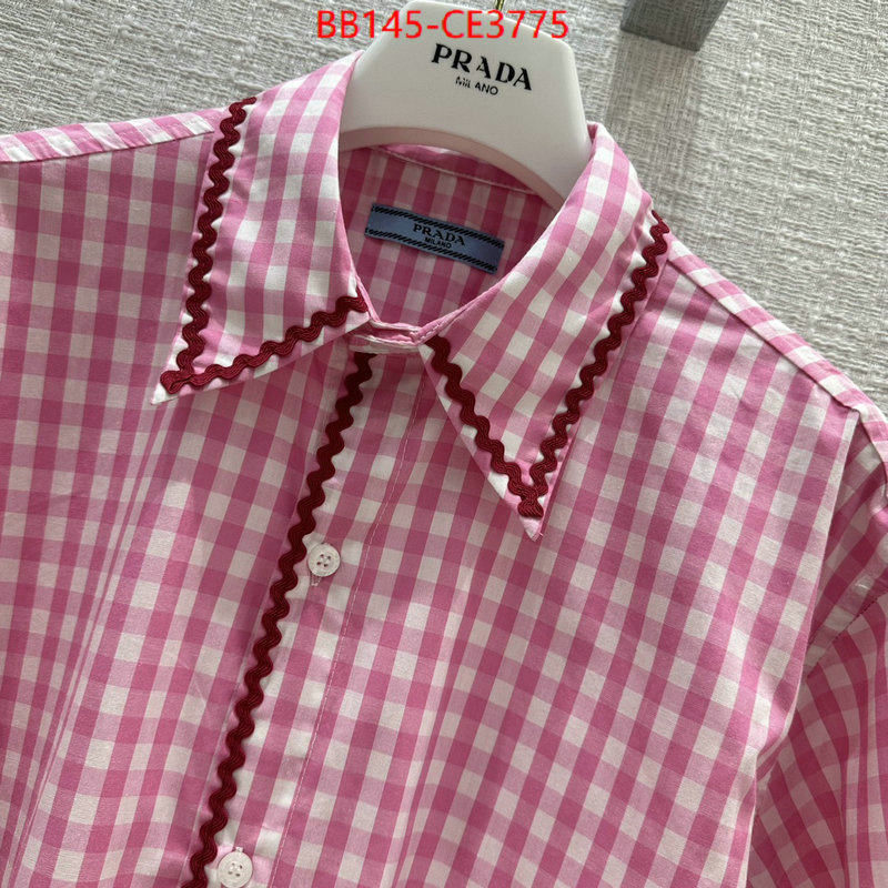 Clothing-Prada what's the best to buy replica ID: CE3775 $: 145USD