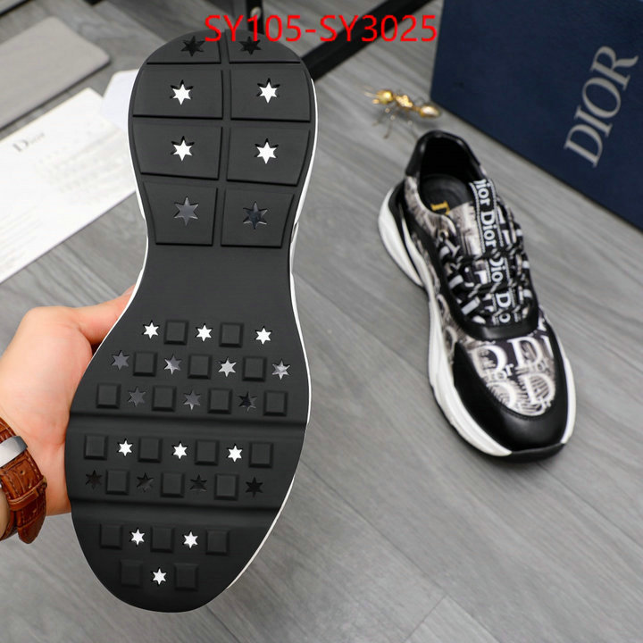 Men shoes-Dior perfect quality ID: SY3025 $: 105USD