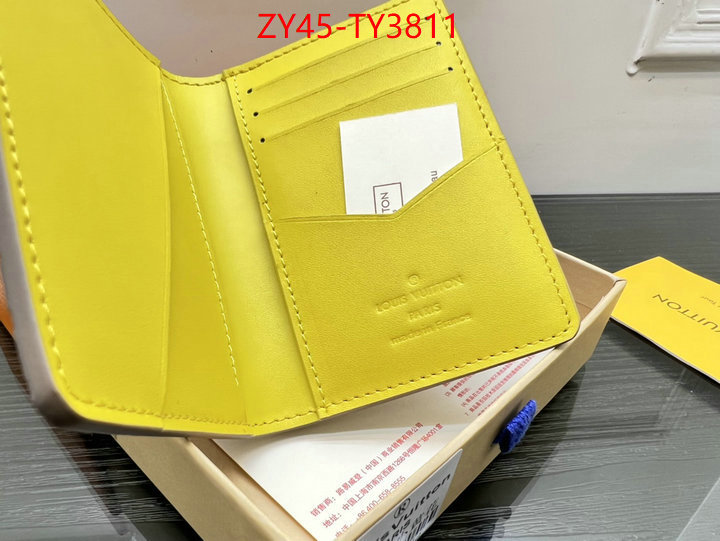 LV Bags(4A)-Wallet how can i find replica ID: TY3811 $: 45USD