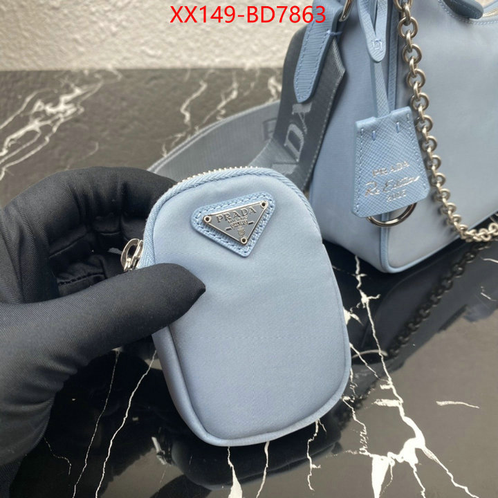 Prada Bags (TOP)-Re-Edition 2005 customize best quality replica ID: BD7757 $: 149USD