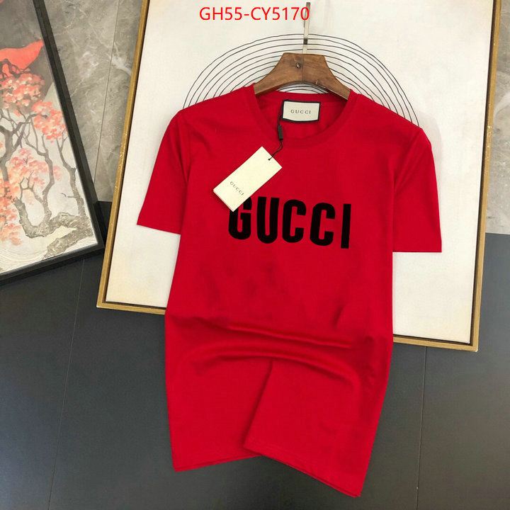 Clothing-Gucci luxury fashion replica designers ID: CY5170 $: 55USD