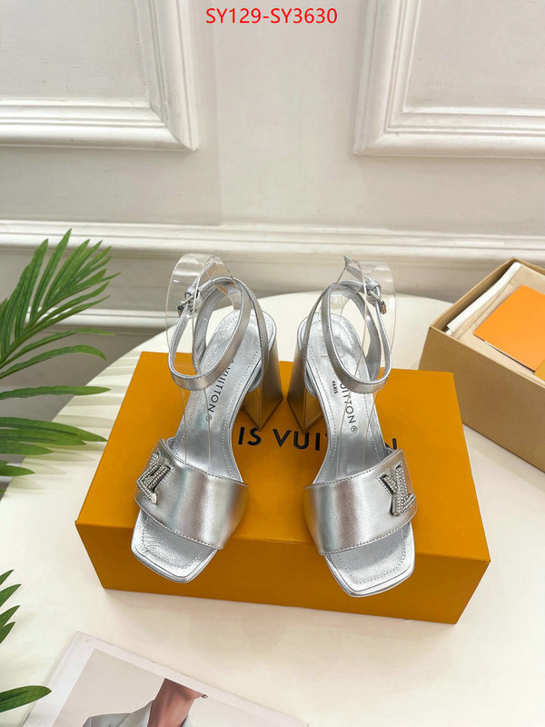 Women Shoes-LV buy replica ID: SY3630 $: 129USD