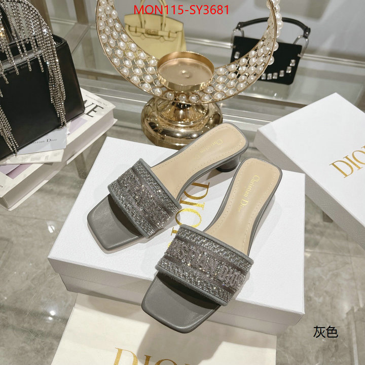 Women Shoes-Dior where should i buy to receive ID: SY3681 $: 115USD