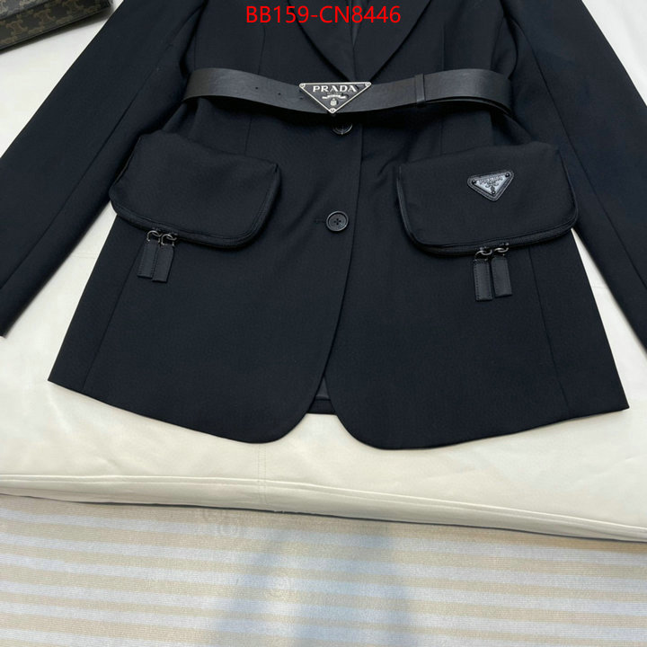 Clothing-Prada buy aaaaa cheap ID: CN8446 $: 159USD