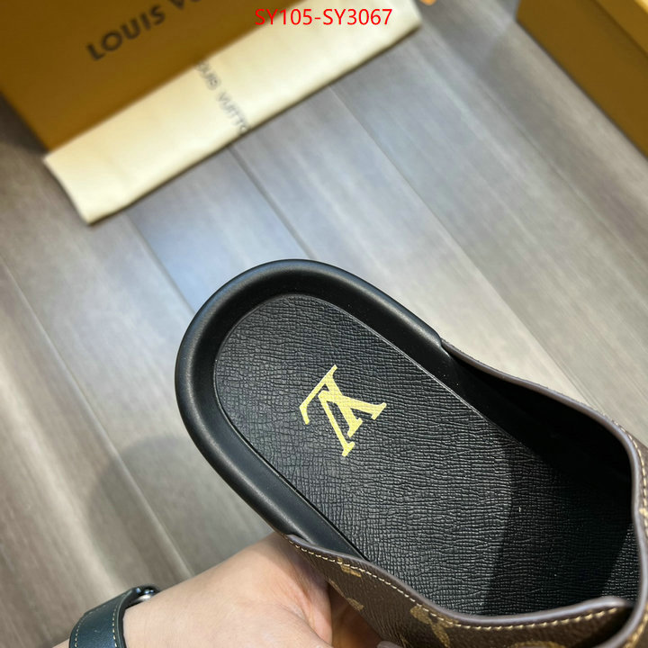 Men Shoes-LV is it illegal to buy dupe ID: SY3067 $: 105USD