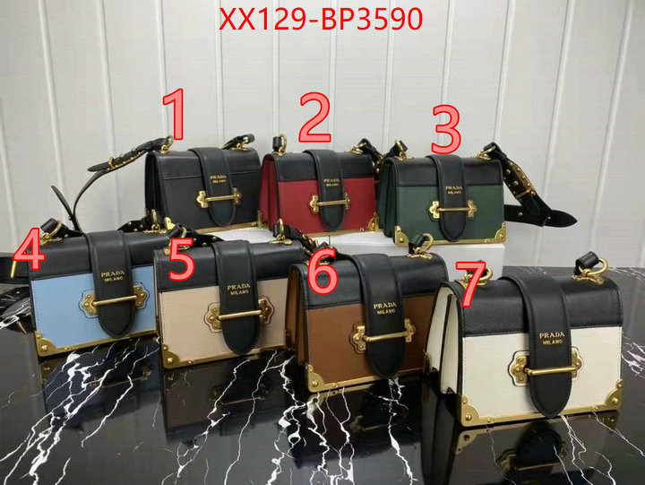 Prada Bags (TOP)-Diagonal- 1:1 replica wholesale ID: BP3590 $: 129USD