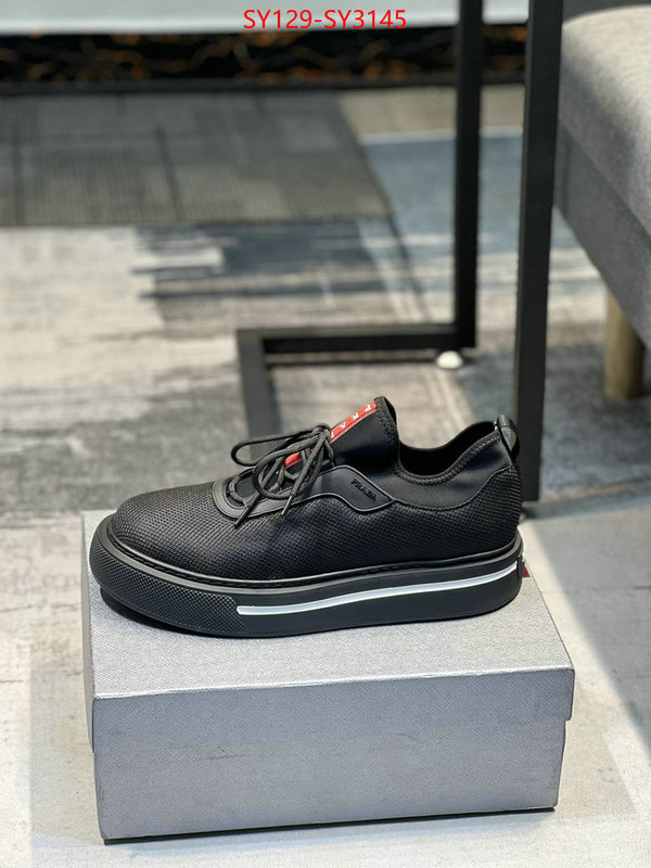 Men shoes-Prada outlet sale store ID: SY3145 $: 129USD