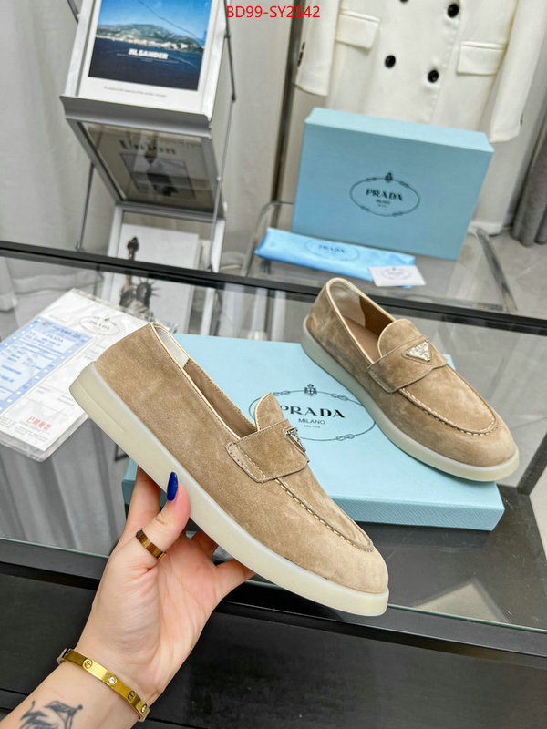 Women Shoes-Prada 2023 aaaaa replica 1st copy ID: SY2542 $: 99USD