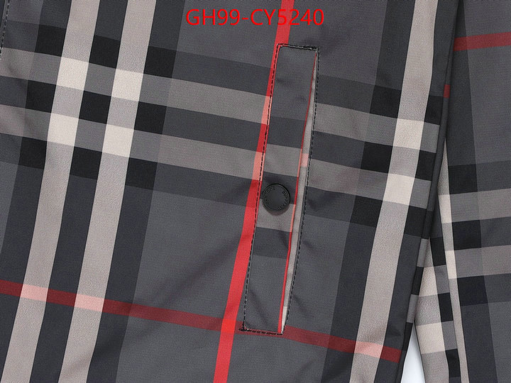 Clothing-Burberry sell high quality ID: CY5240 $: 99USD