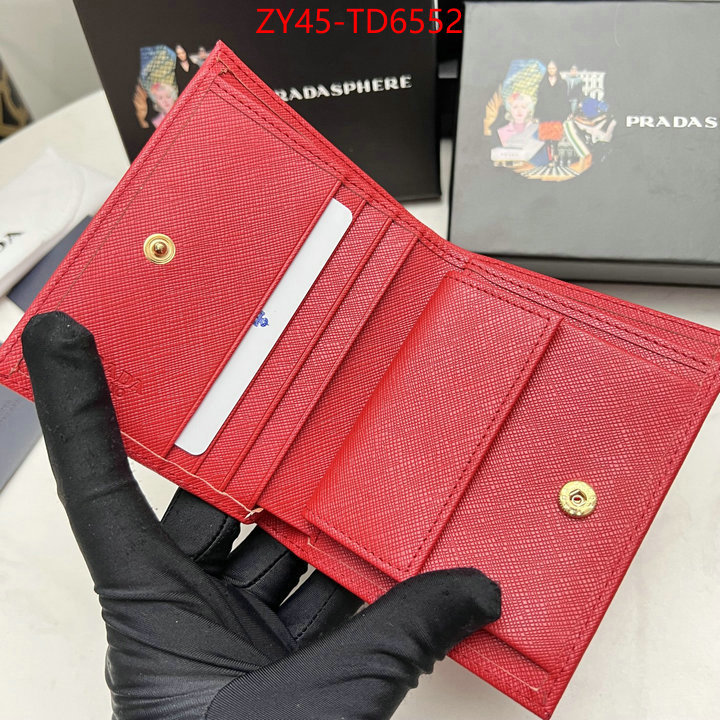 Prada Bags (4A)-Wallet best ID: TD6552 $: 45USD