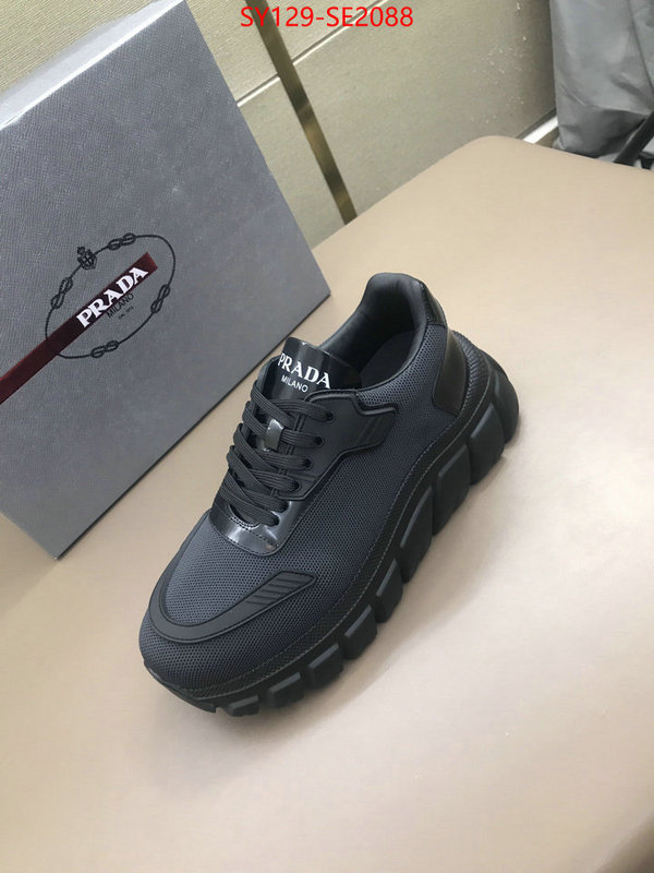 Men shoes-Prada top quality fake ID: SE2088 $: 129USD