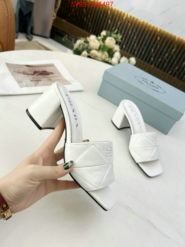 Women Shoes-Prada wholesale replica ID: SN6497 $: 95USD