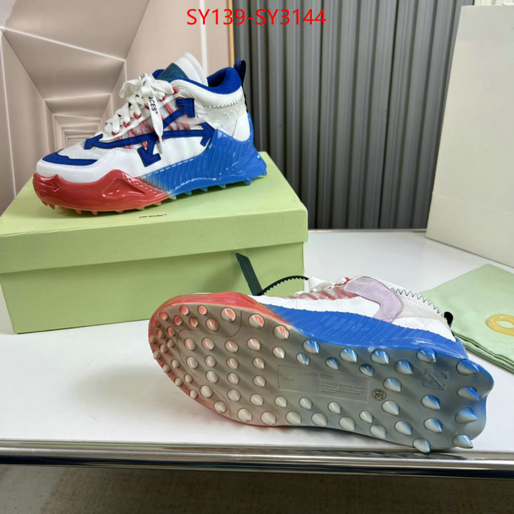 Men Shoes-Offwhite replica aaaaa designer ID: SY3144 $: 139USD