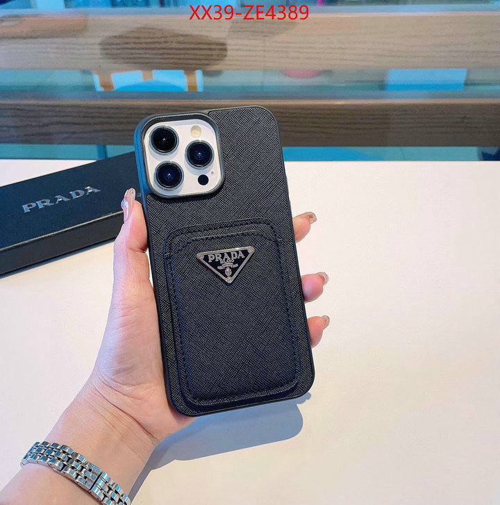 Phone case-Prada shop designer ID: ZE4389 $: 39USD