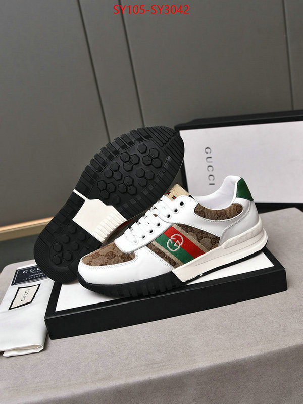 Men Shoes-Gucci where to buy replicas ID: SY3042 $: 105USD