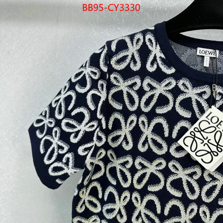 Clothing-Loewe wholesale replica ID: CY3330 $: 95USD