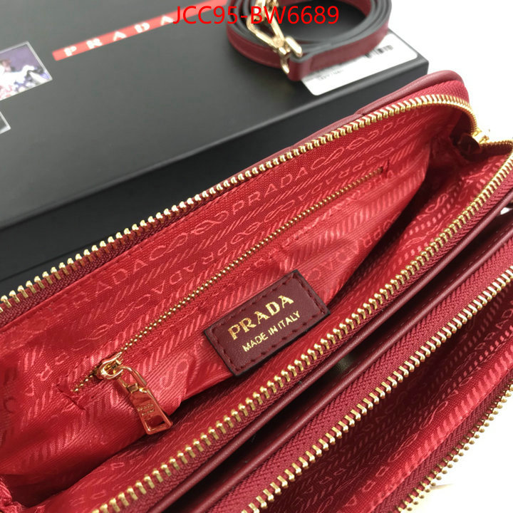 Prada Bags (4A)-Diagonal- wholesale replica shop ID: BW6689 $: 95USD