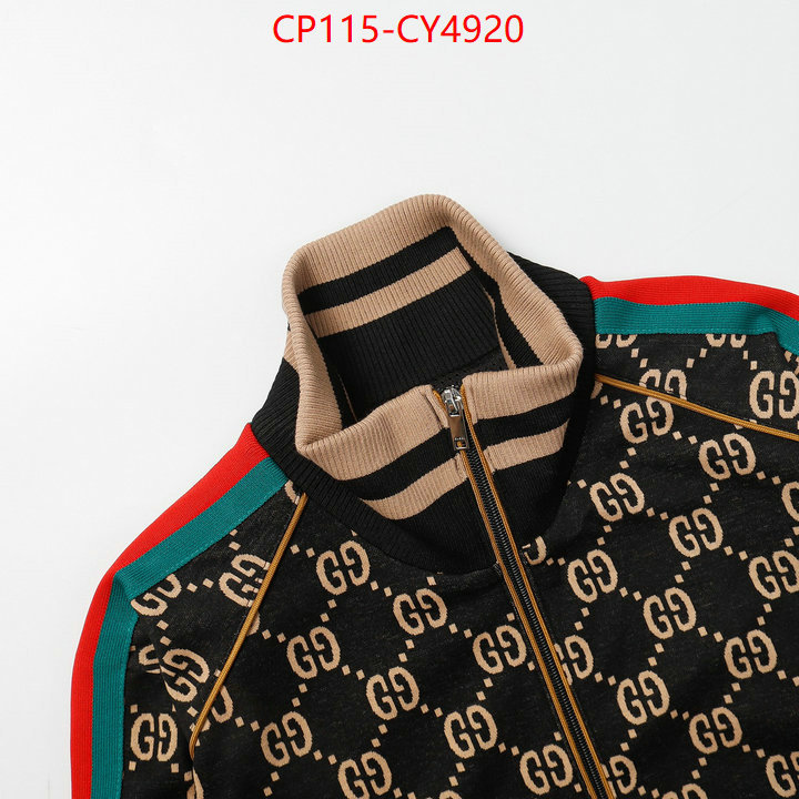 Clothing-Gucci can i buy replica ID: CY4920 $: 115USD