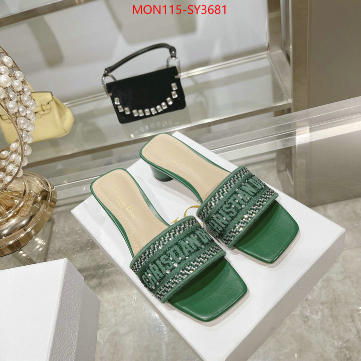 Women Shoes-Dior where should i buy to receive ID: SY3681 $: 115USD