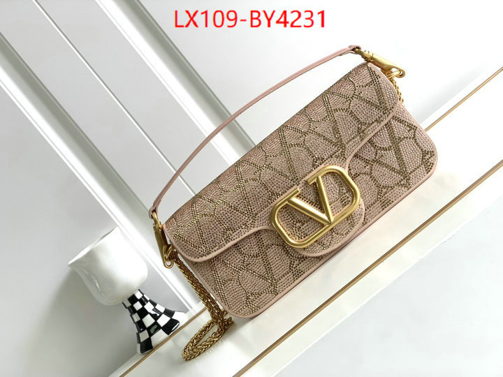 Valentino Bags(4A)-LOC-V Logo online shop ID: BY4231 $: 109USD